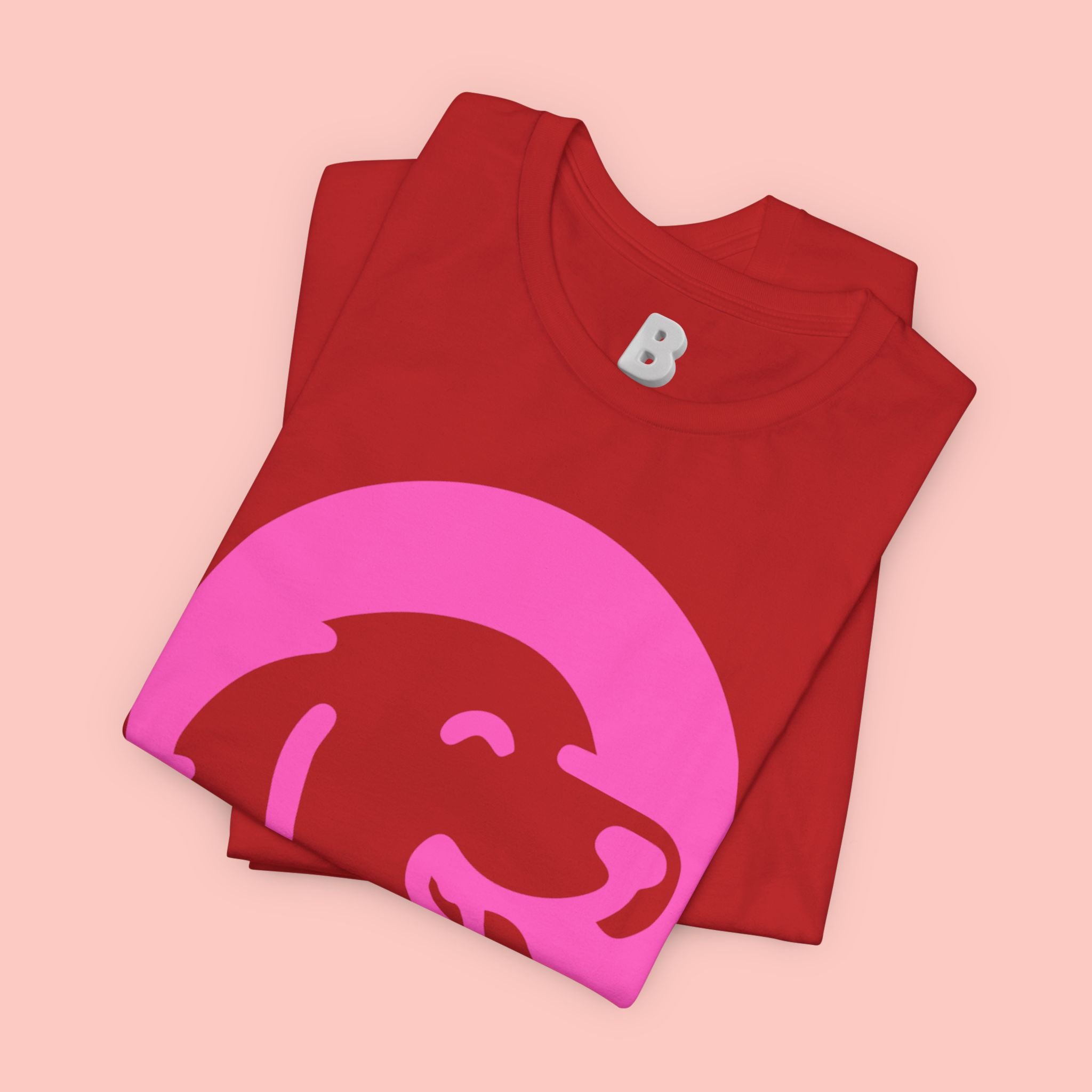 All Smiles Mom's Rules T-Shirt — Cute Pink Dog Graphic Tee for Moms & Pet Lovers