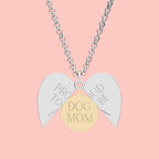 Engravable Hidden Message Heart Necklace - Secret Wing Locket Jewelry