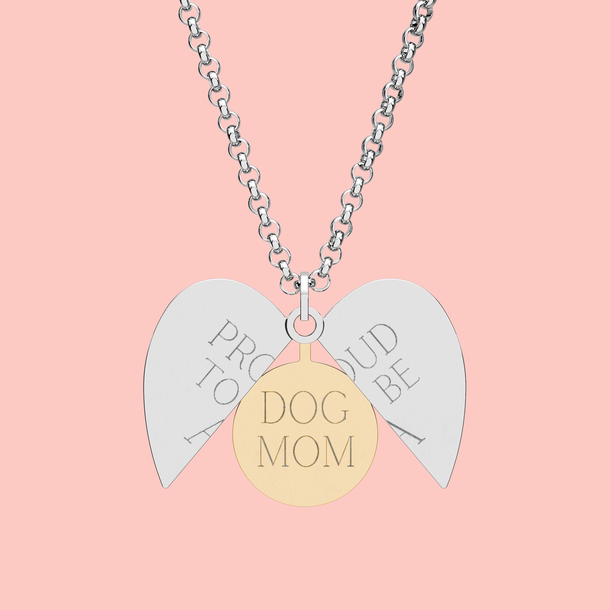 Engravable Hidden Message Heart Necklace - Secret Wing Locket Jewelry