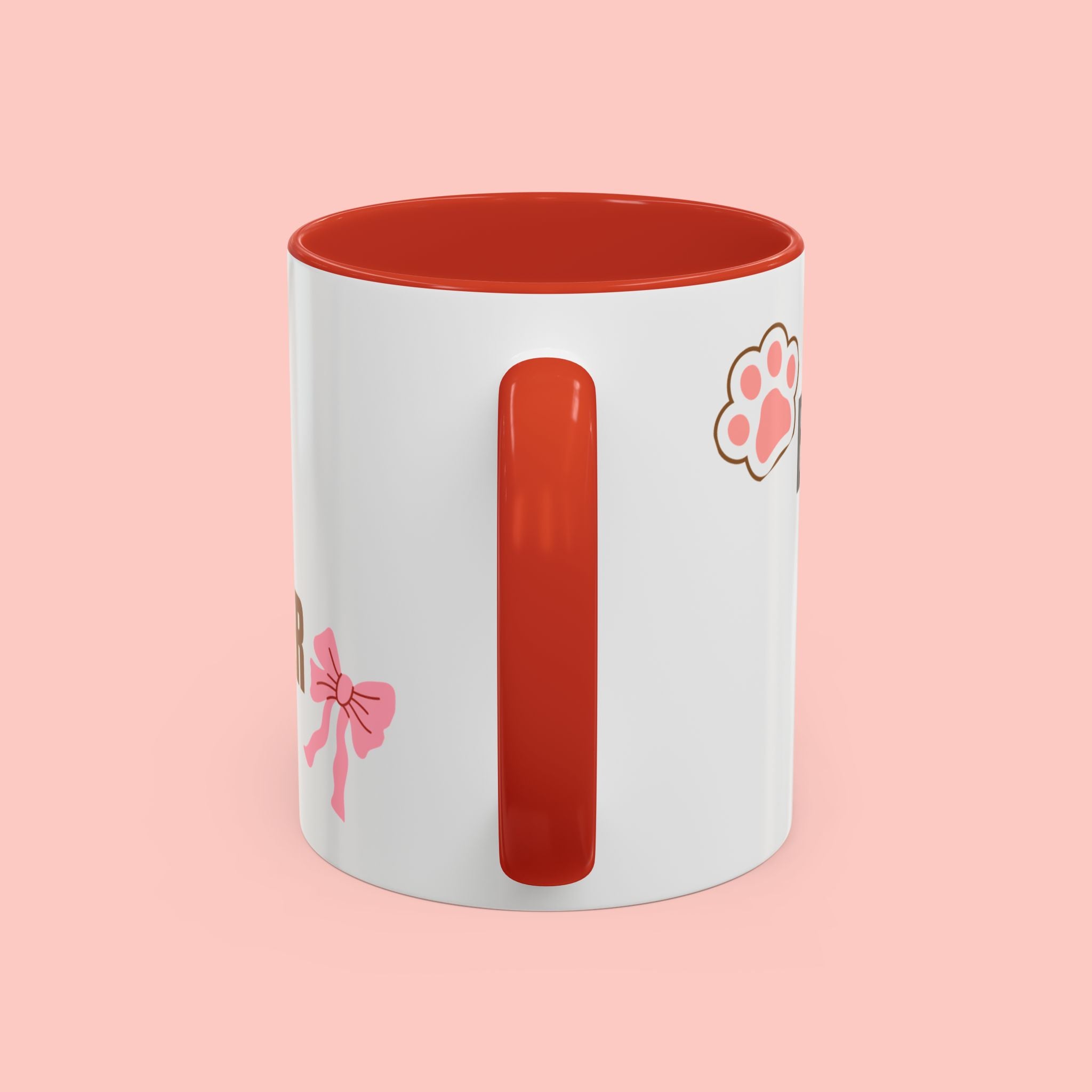 Dog Mom Coffee Mug — Best Dog Mom Ever Accent Ceramic Mug (11oz & 15oz)