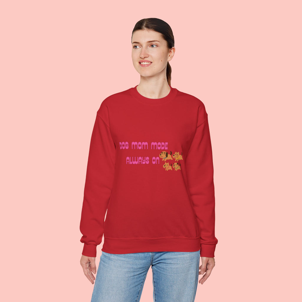 Dog Mom Made — Crewneck Sweatshirt