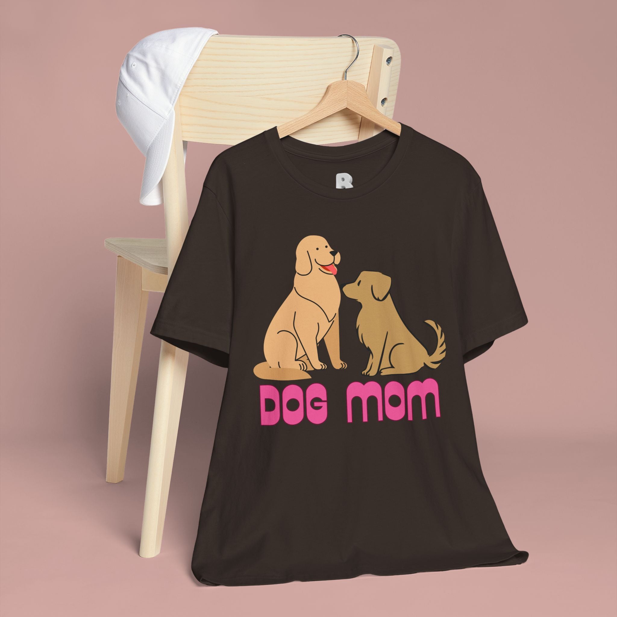 Dog Mom T‑Shirt — Cute Retro Dogs Graphic Tee for Dog Lovers