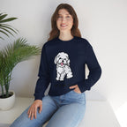 Me & My Dog Cute Doodle Crewneck Sweatshirt
