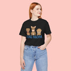 Dog Mom Tee — "Dog Mom: It Is Not A Hobby, It Is A Lifestyle" Cute Puppy Graphic T‑Shirt