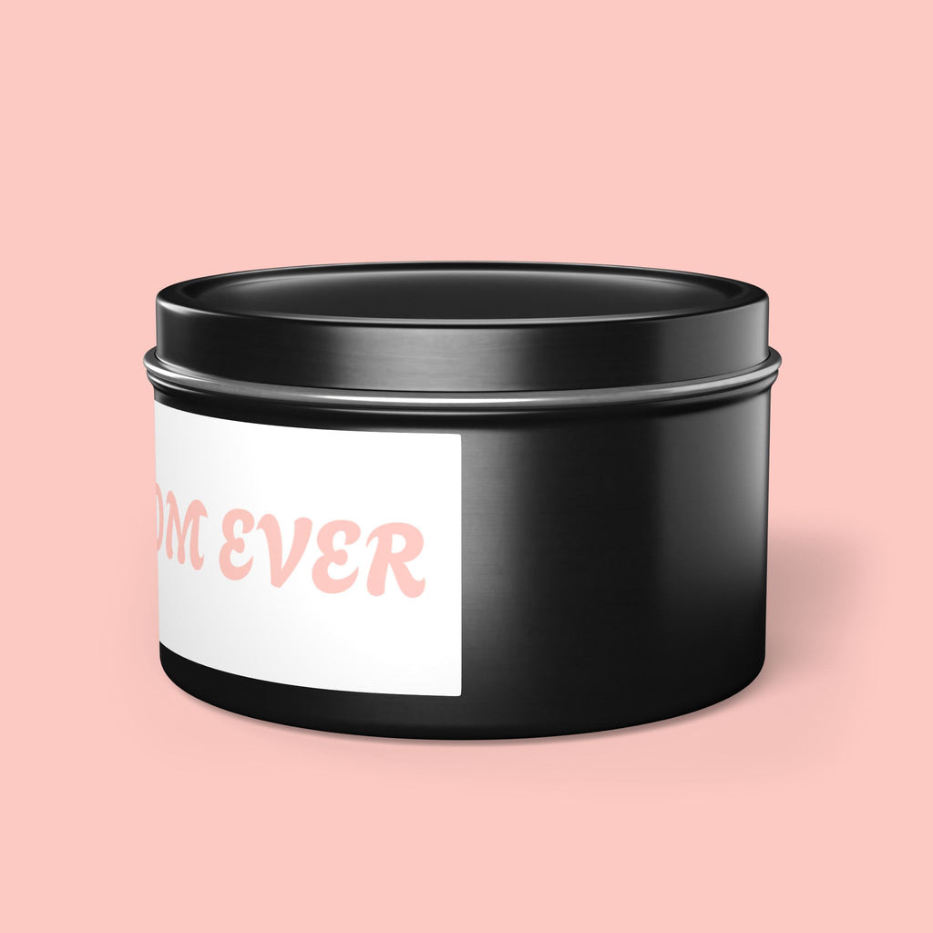 Tin Candle — "Best Dog Mom Ever" Scented Tin Candle | Gift for Dog Lovers