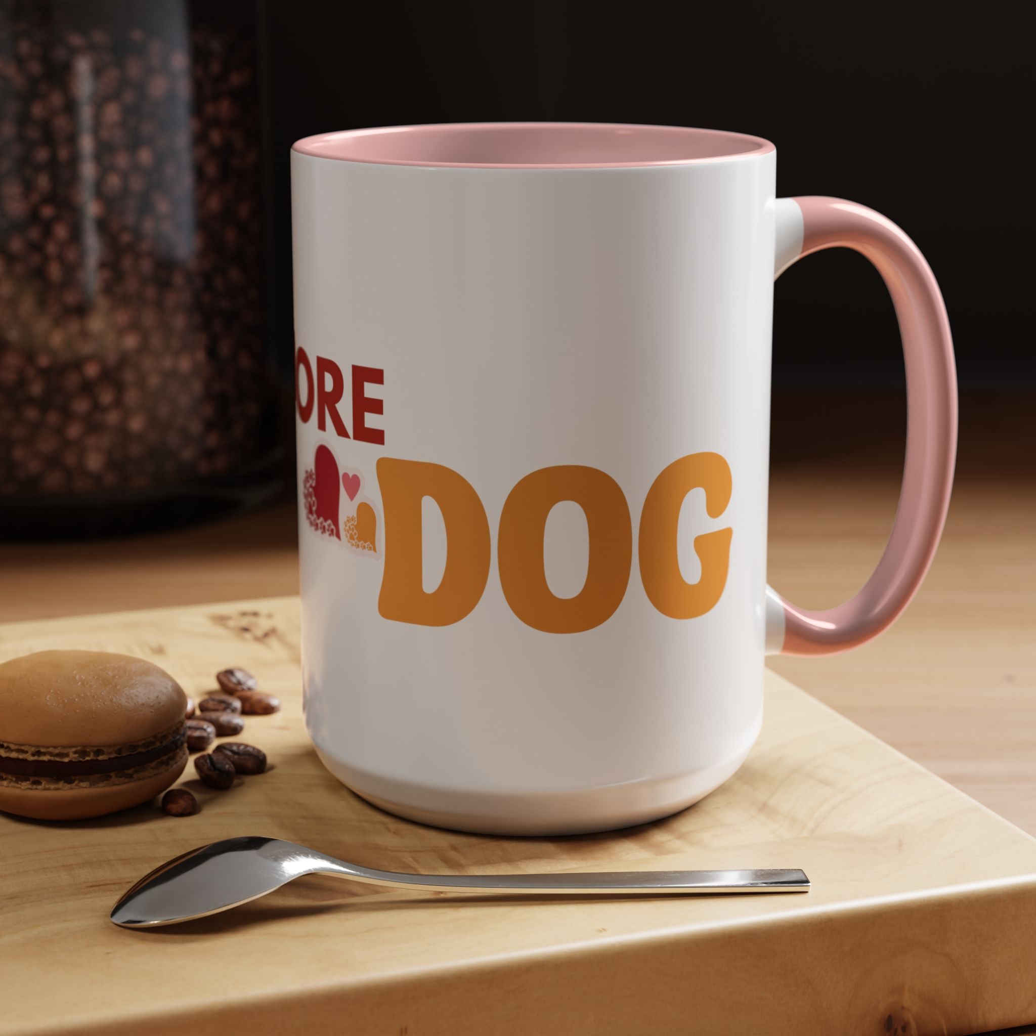 One More Dog Coffee Mug — Cute Dog Lover Accent Mug (11/15oz)