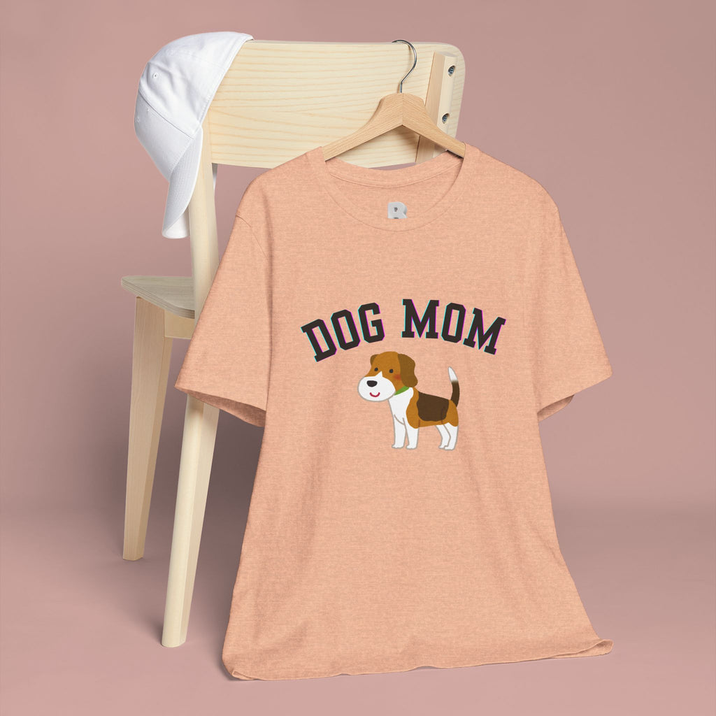 Dog Mom T-Shirt — Cute Beagle Graphic Tee for Dog Lovers