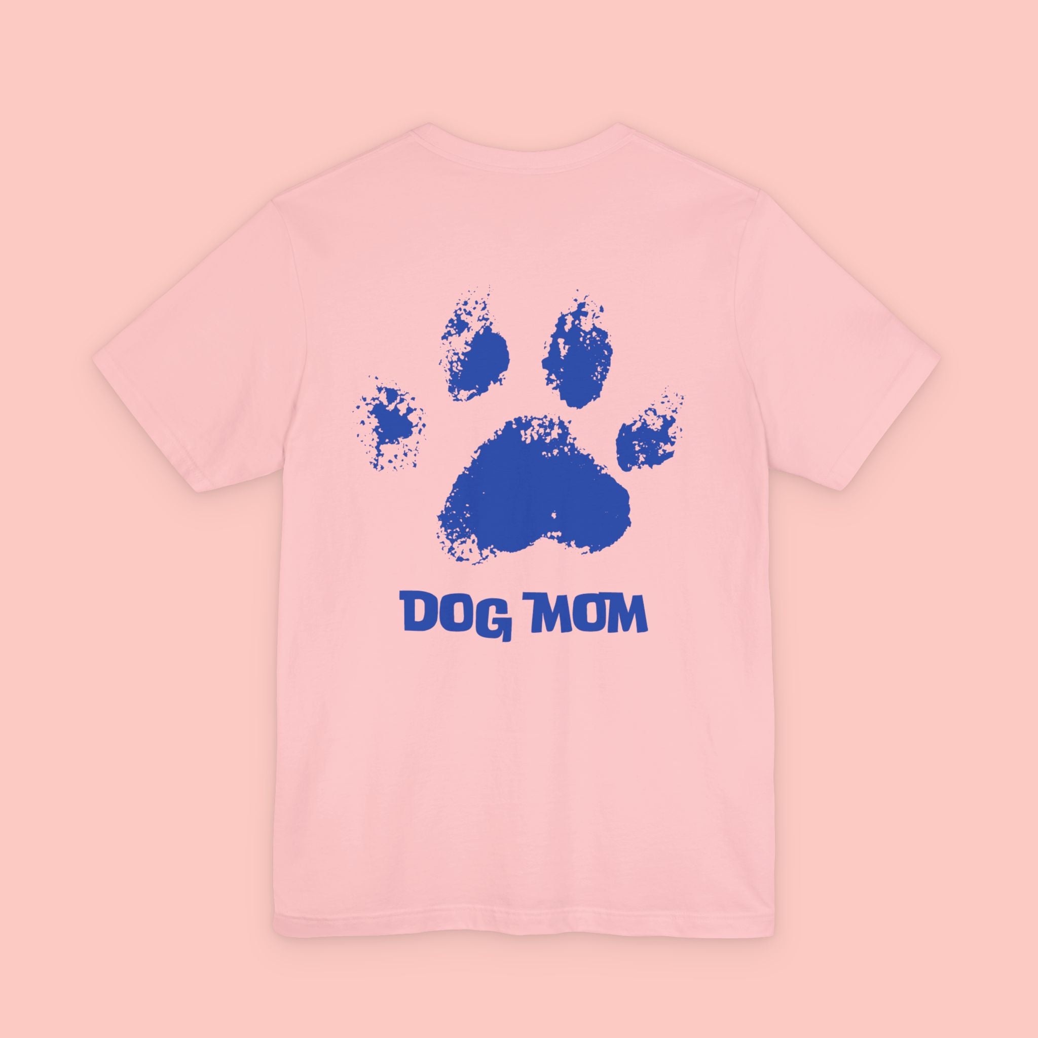Dog Mom Paw Print T-Shirt