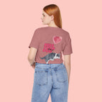 Kiss Your Dog Tee — Corgi Heart Balloon Graphic T-Shirt