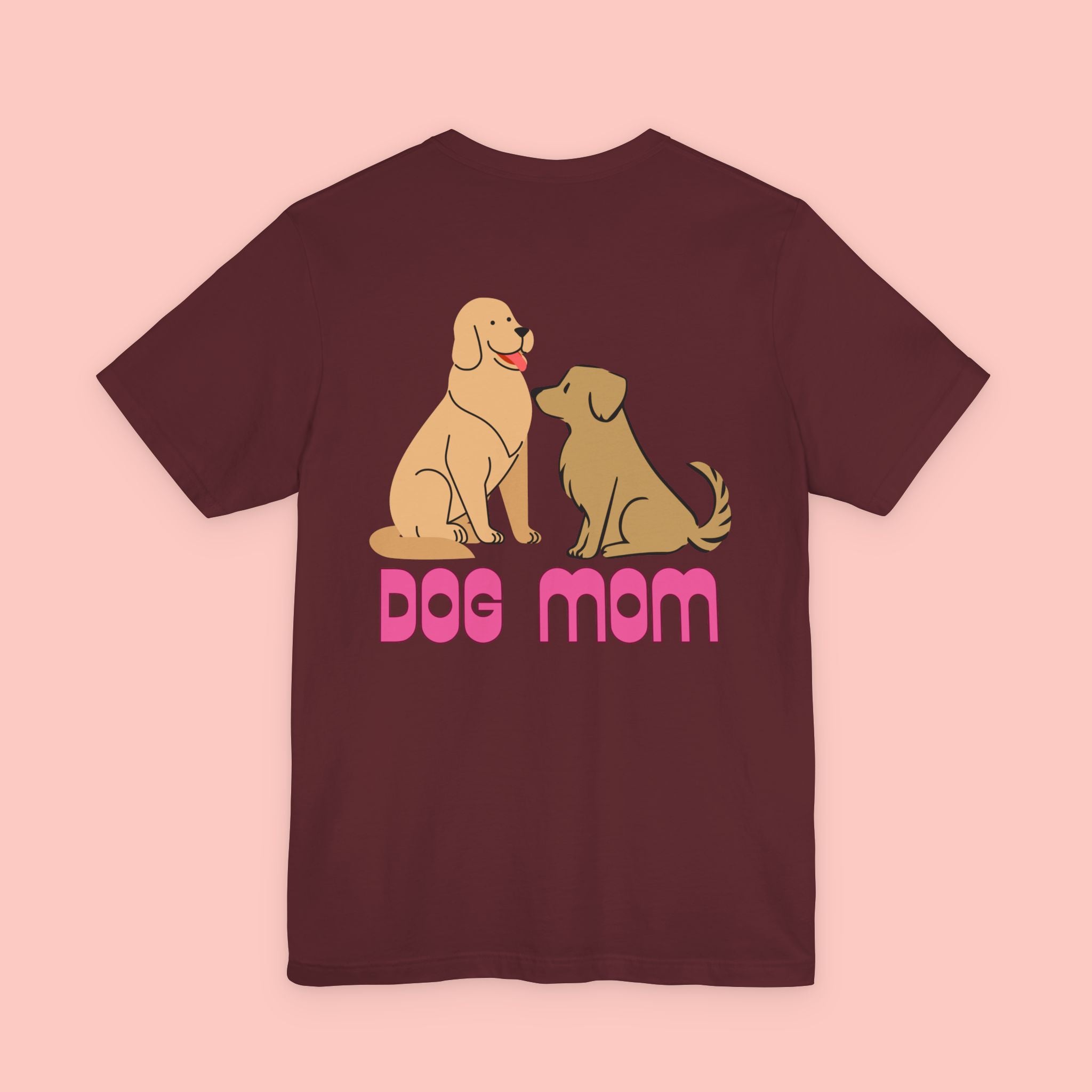 Dog Mom T‑Shirt — Cute Cartoon Dogs Graphic Tee for Pet Moms