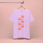 Dog Mom Paw Print T-Shirt — Cute Pet Lover Graphic Tee