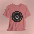 Dog Mom Club T-Shirt — Paw Print Graphic Tee for Pet Lovers