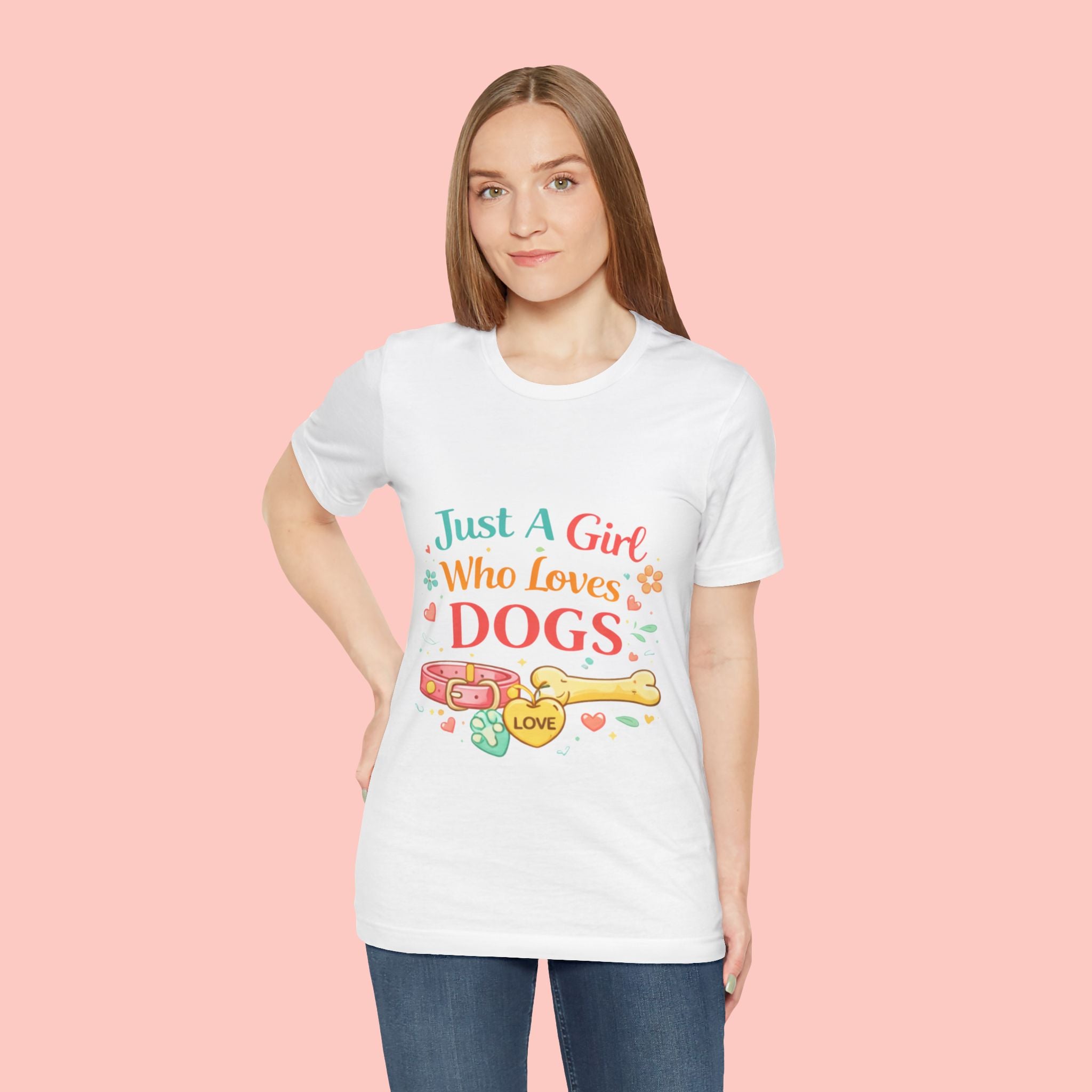 Just A Girl Who Loves Dogs T-Shirt