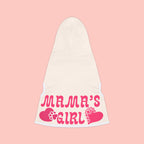 Pet Hoodie — "Mama’s Girl" Pink Heart Puppy Hoodie