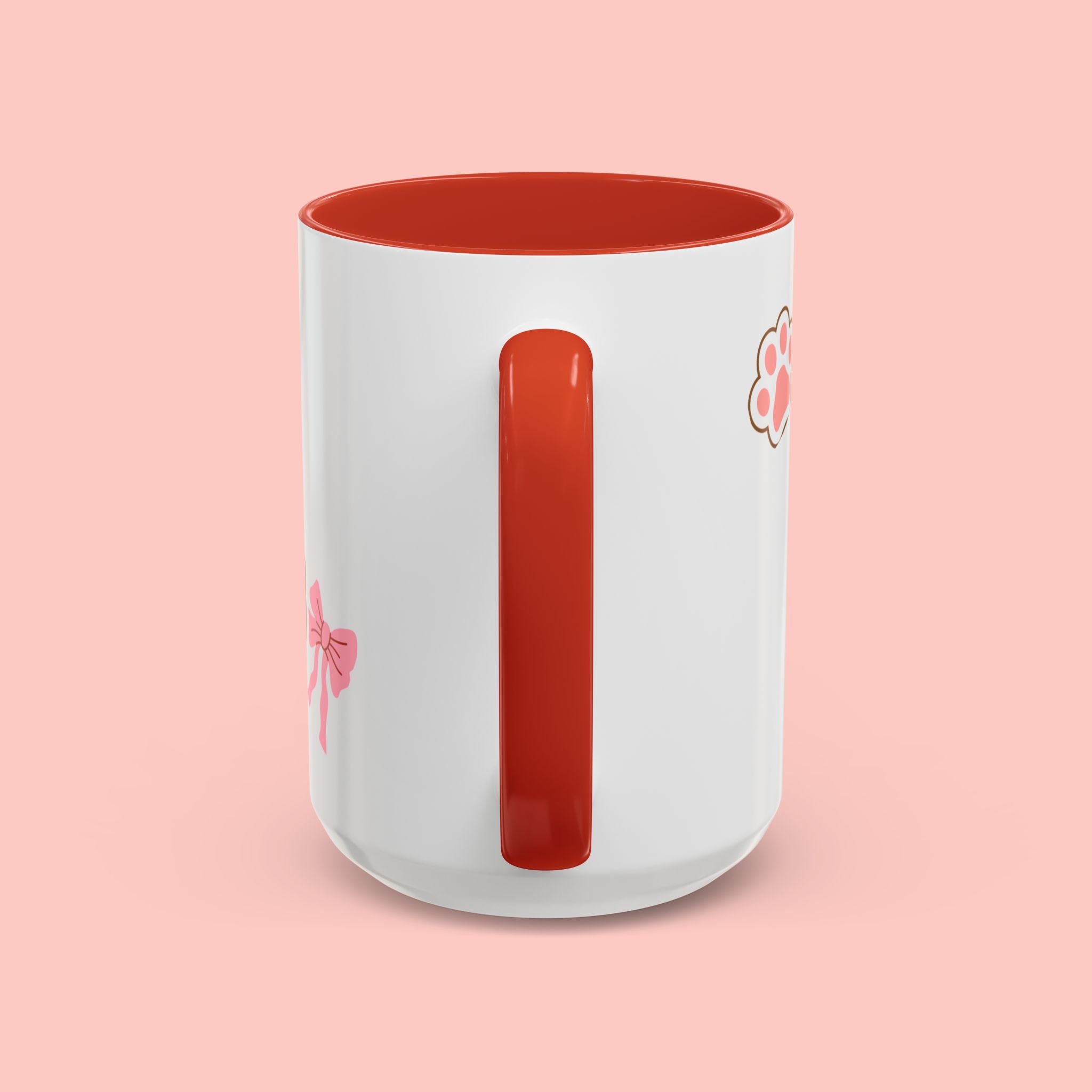 Dog Mom Coffee Mug — Best Dog Mom Ever Accent Ceramic Mug (11oz & 15oz)