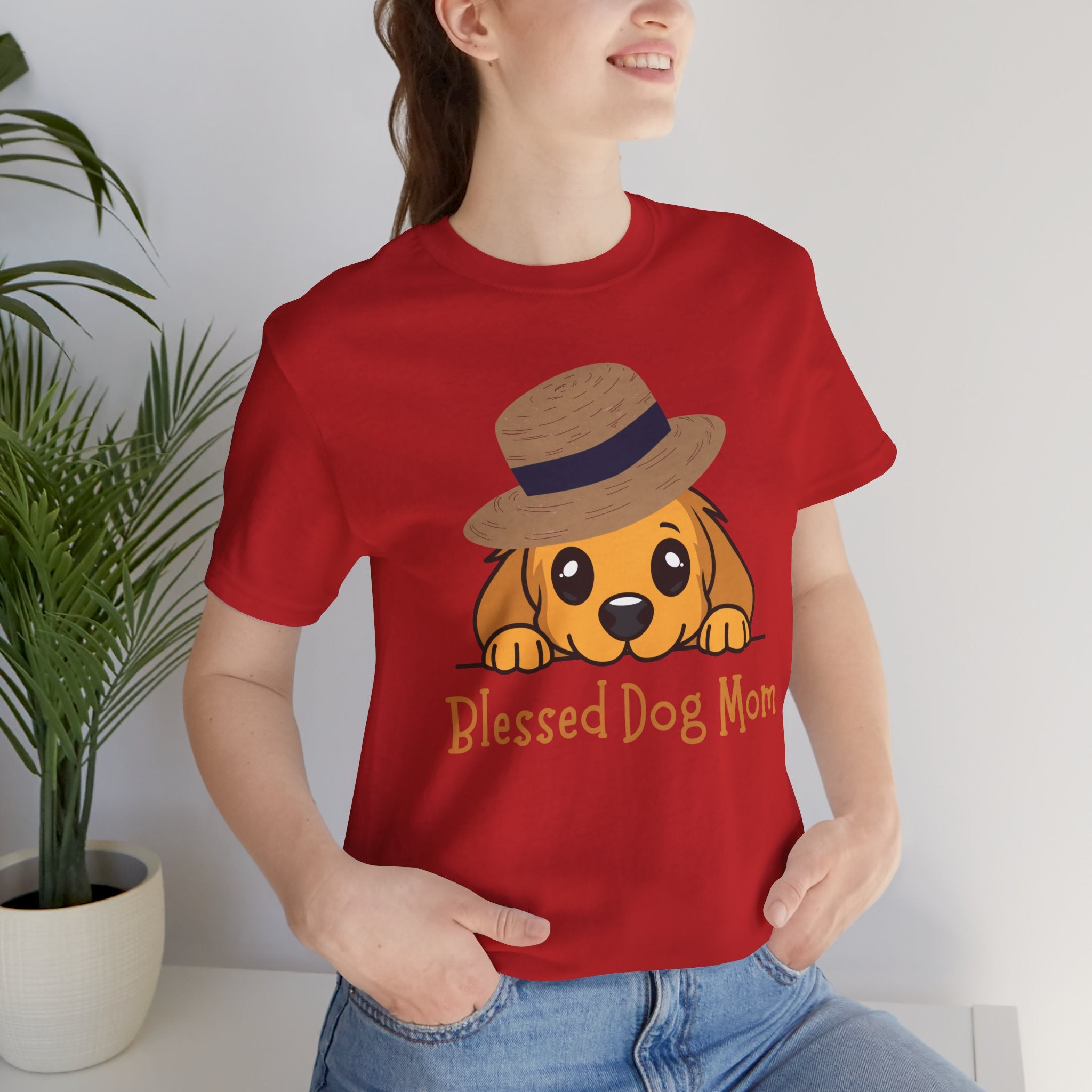 Blessed Dog Mom T-Shirt — Cute Puppy Graphic Tee for Dog Lovers
