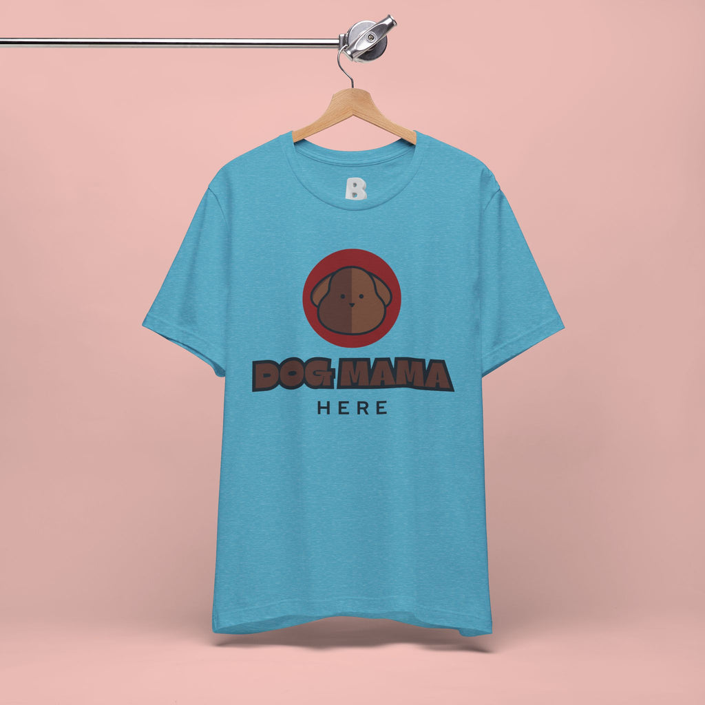 Dog Mama T-Shirt – Cute Brown Pup Graphic Tee