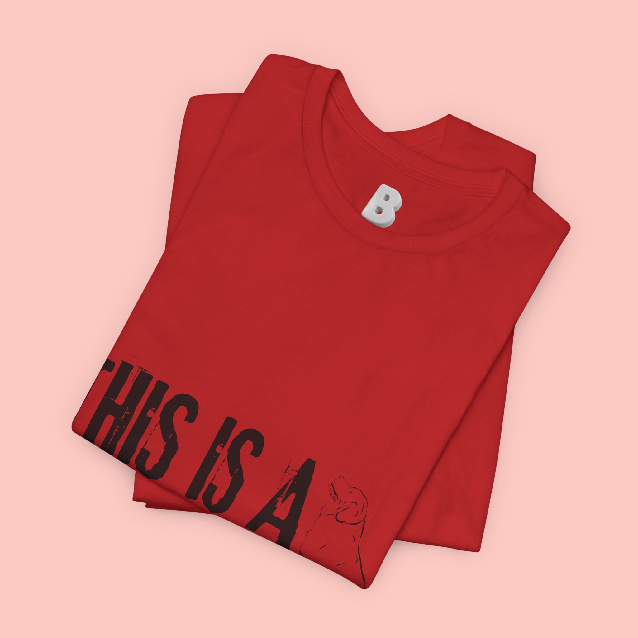 Dog Mom T-Shirt – "This Is A Dog Mom" Graphic Tee