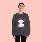 Dog Lover Crewneck Sweatshirt — “I Am Not Single I Have a Dog” Cute Puppy Pullover