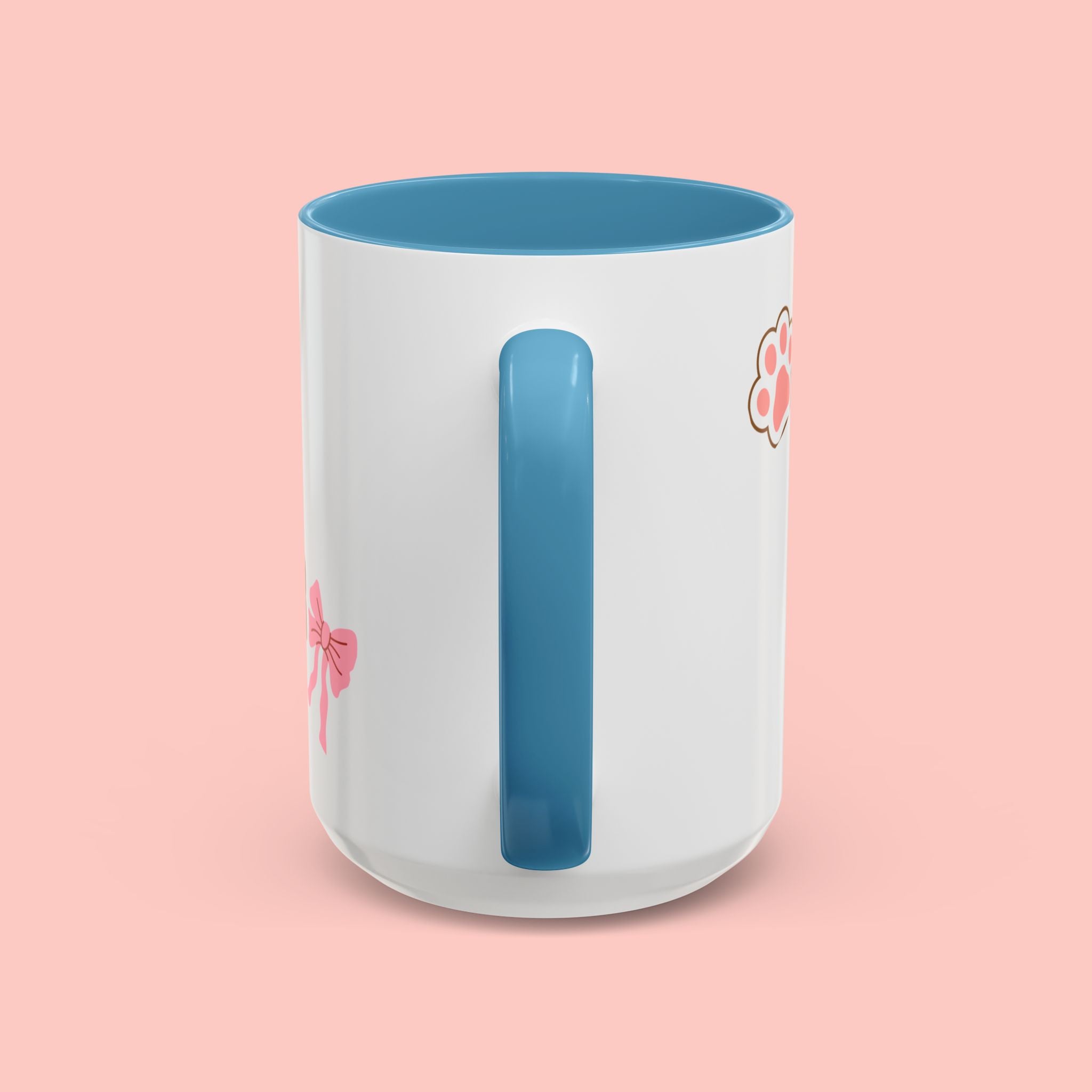 Dog Mom Coffee Mug — Best Dog Mom Ever Accent Ceramic Mug (11oz & 15oz)