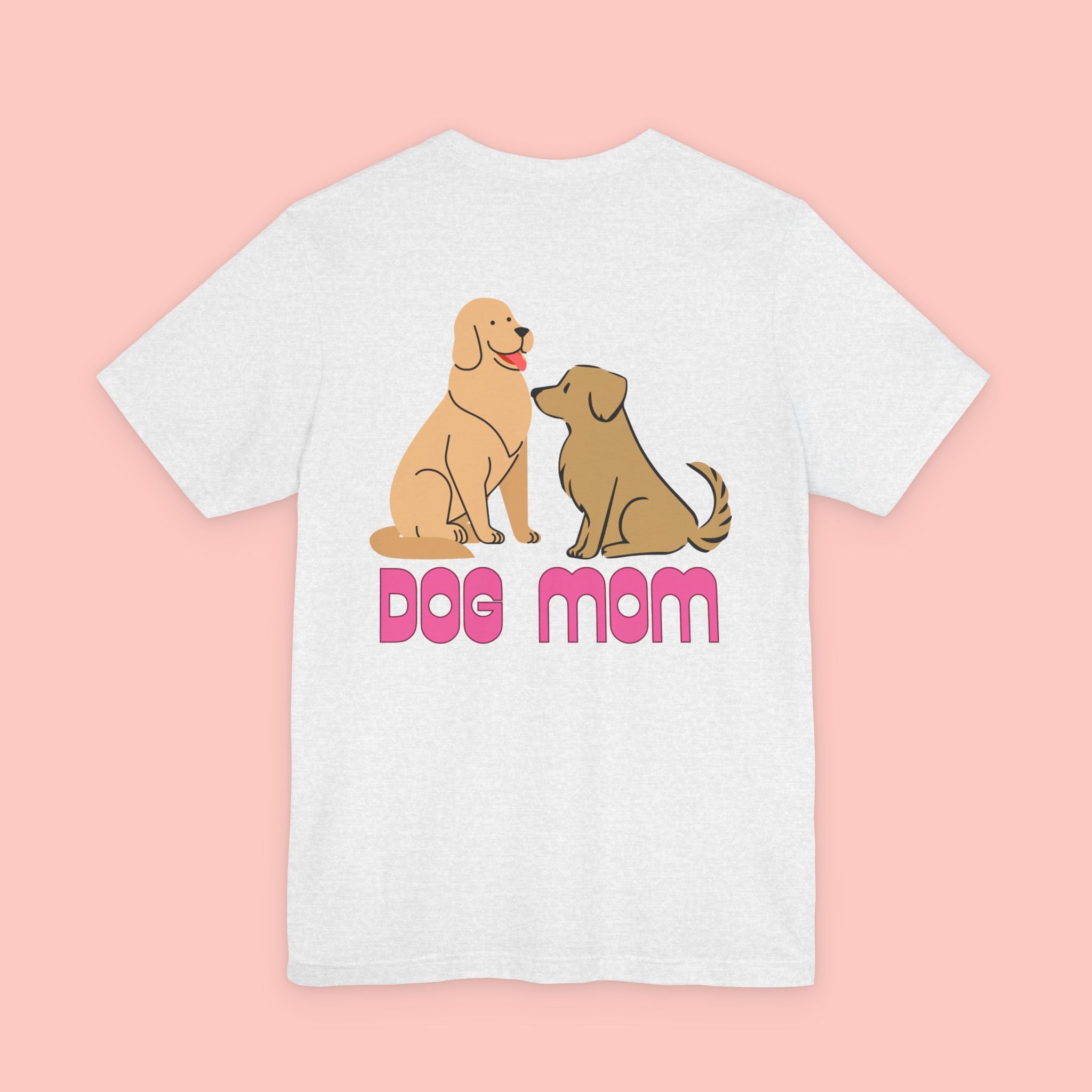 Dog Mom T‑Shirt — Cute Cartoon Dogs Graphic Tee for Pet Moms