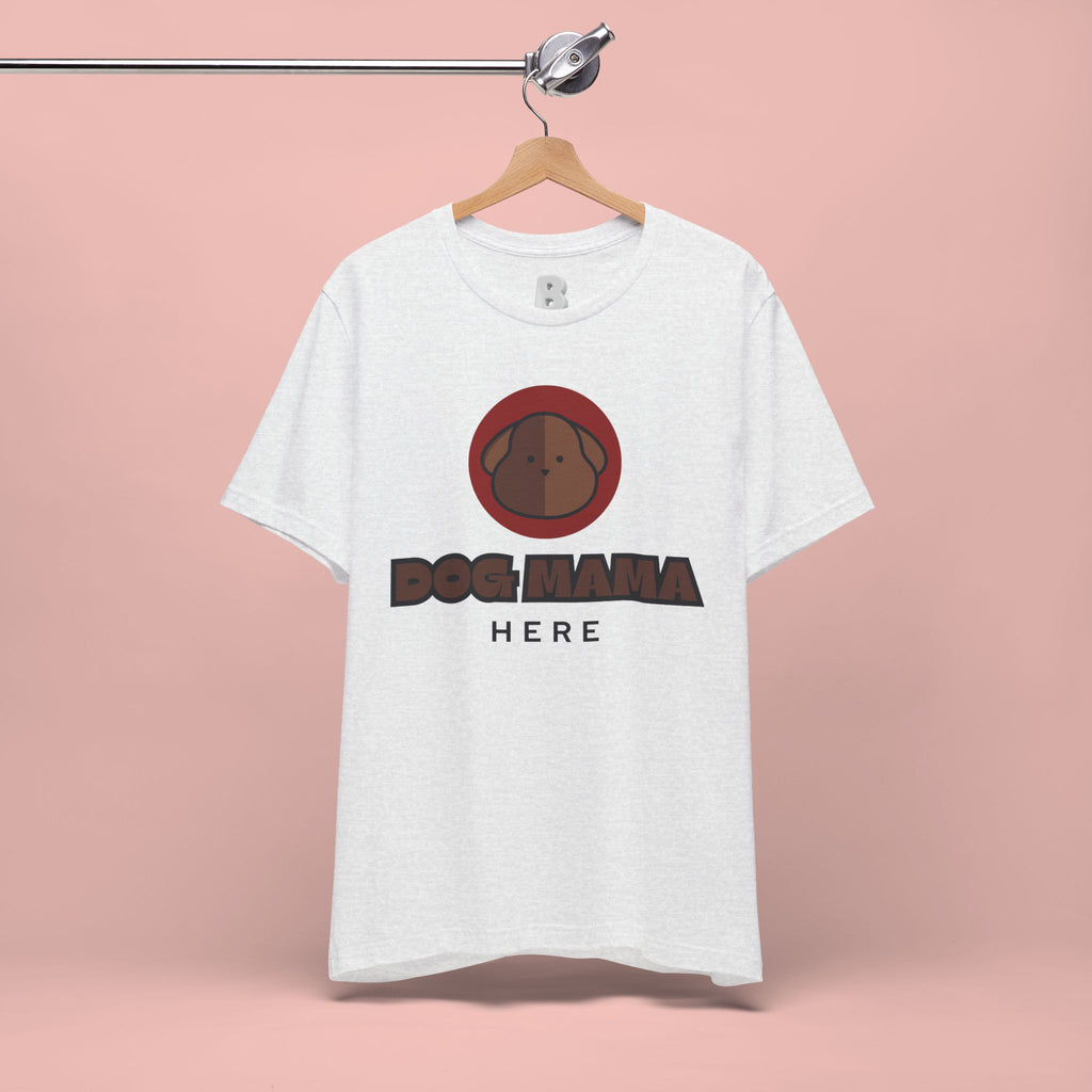 Dog Mama T-Shirt – Cute Brown Pup Graphic Tee