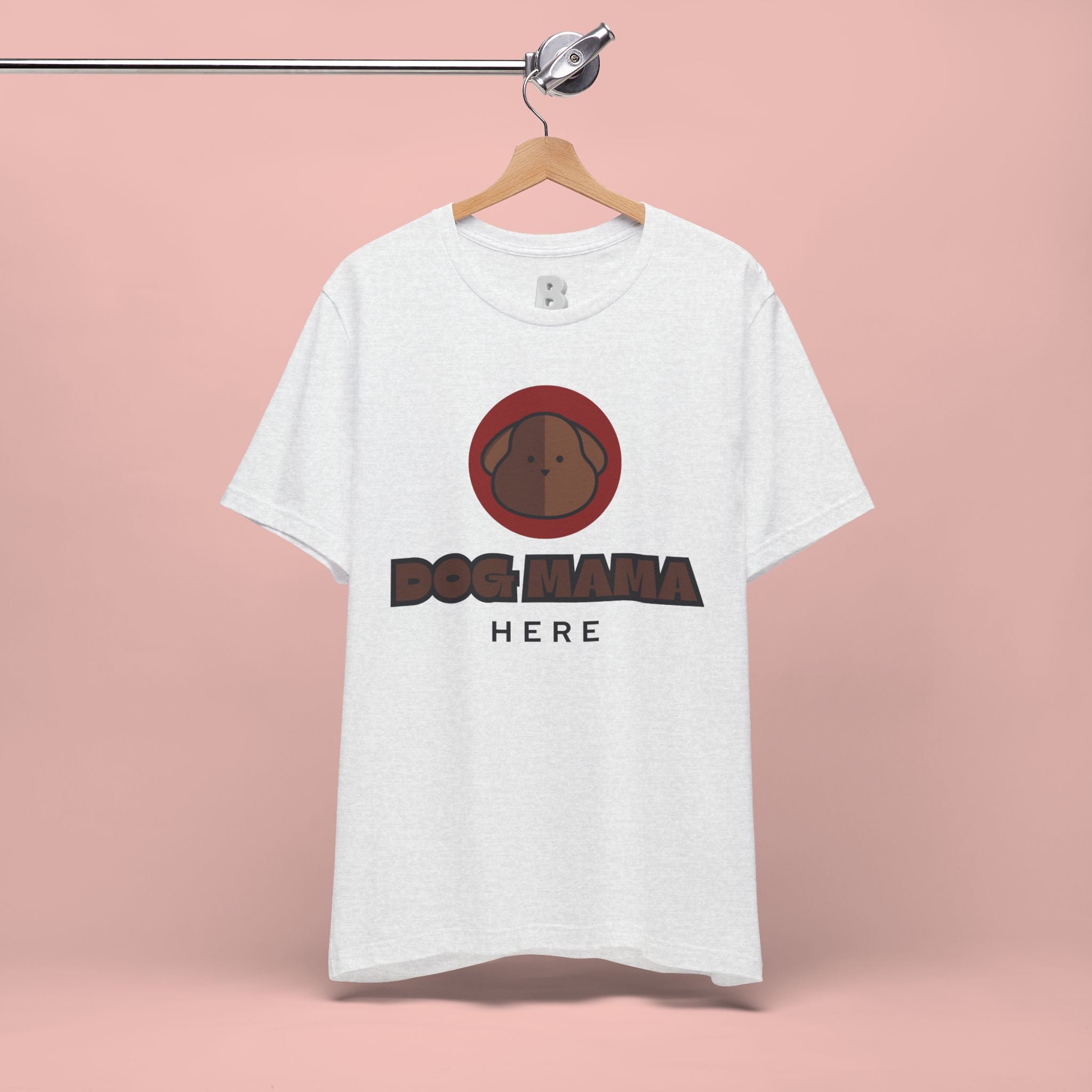Dog Mama T-Shirt – Cute Brown Pup Graphic Tee