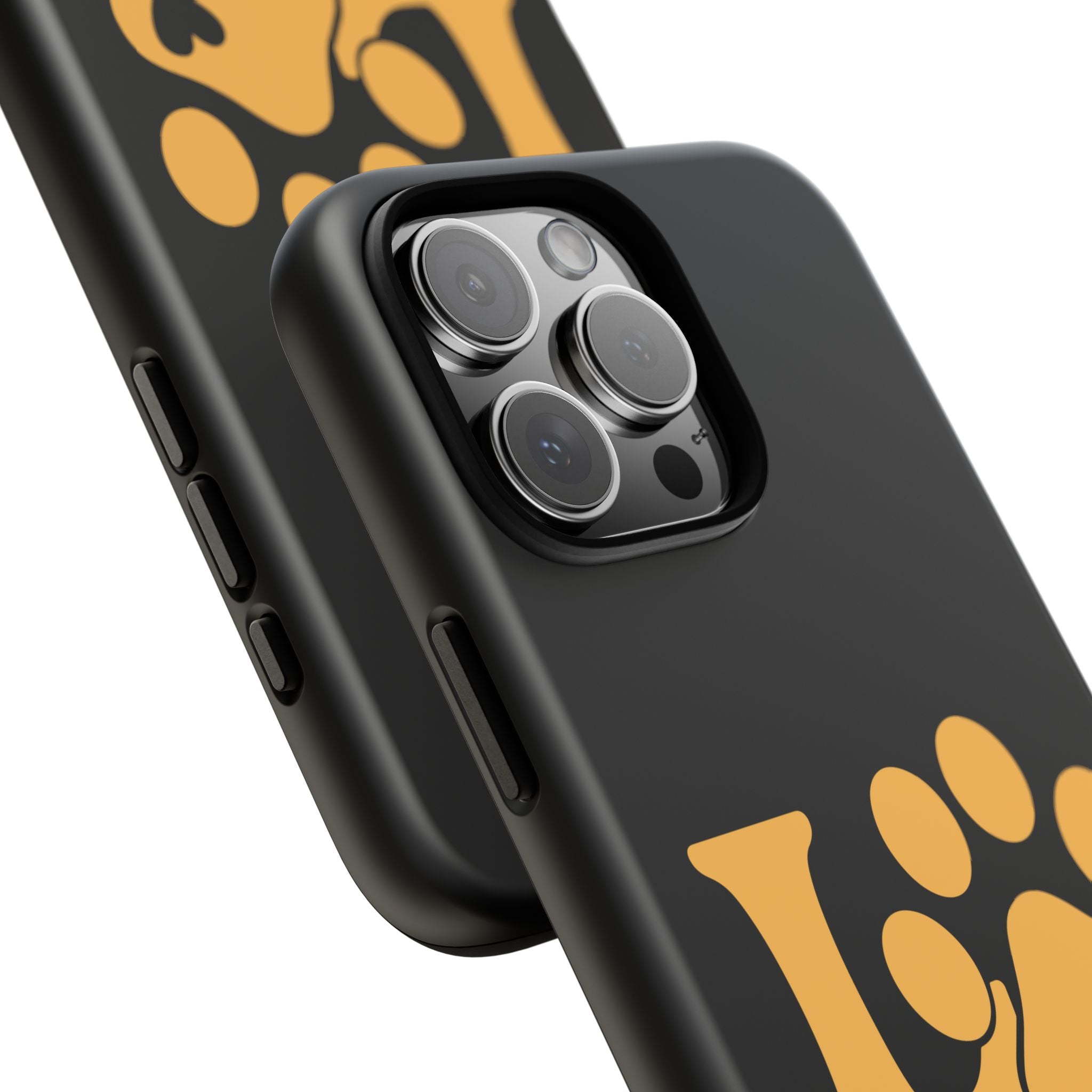 Phone Case — LOVE Paw Print Design (Pet Lover Protective Case)