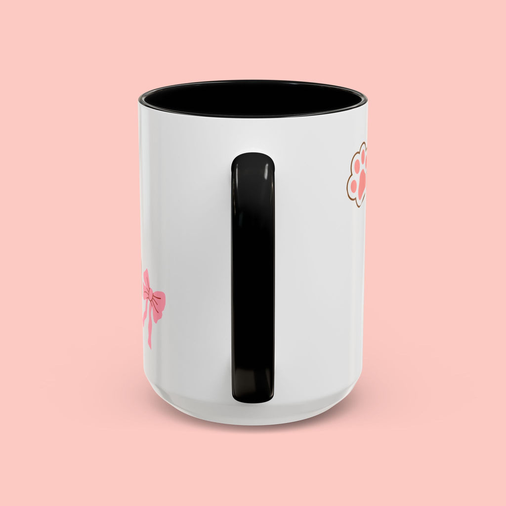 Dog Mom Coffee Mug — Best Dog Mom Ever Accent Ceramic Mug (11oz & 15oz)