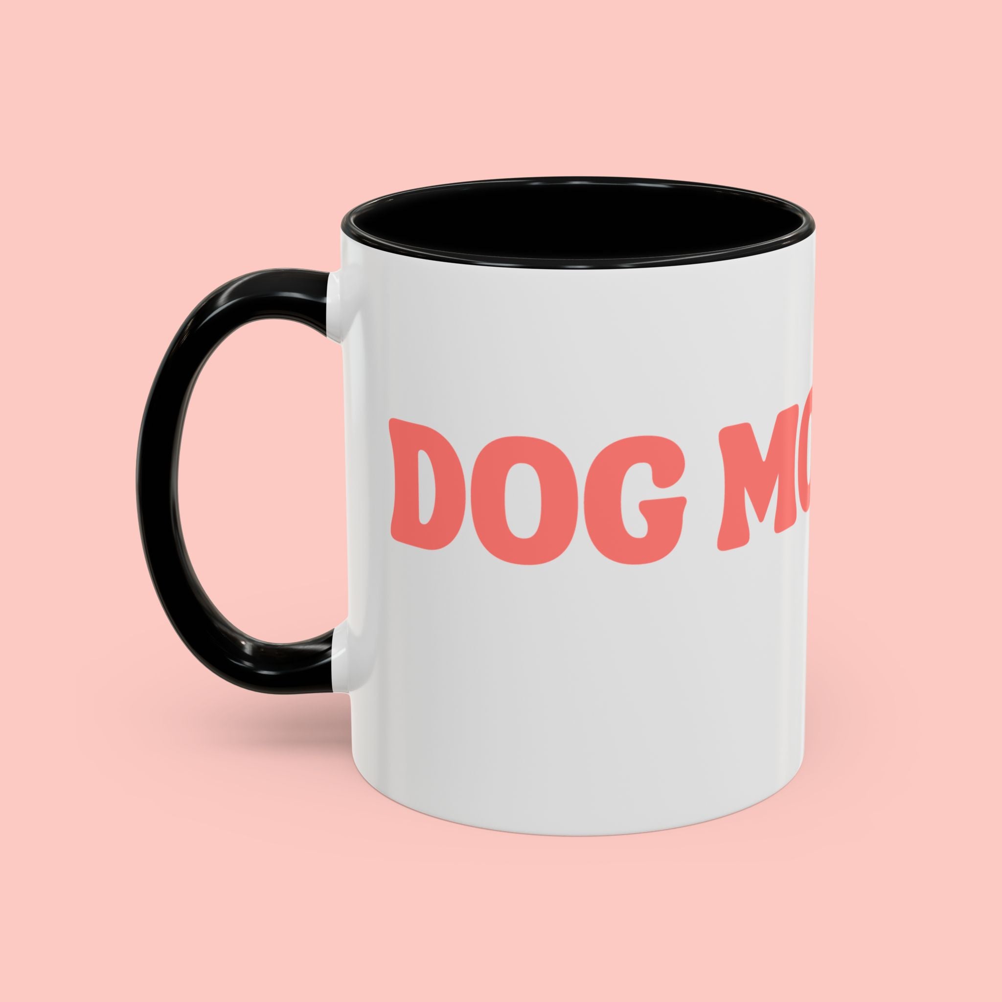 Mom Club Coffee Mug — Cute Paw Print Accent Mug for Dog Moms (11/15 oz)