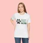 Paw Dog Lover T-Shirt — Cute Paw Print Tee for Dog Owners