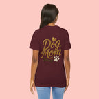 Dog Mom T-Shirt — Cute Paw & Bone Graphic Tee for Pet Lovers