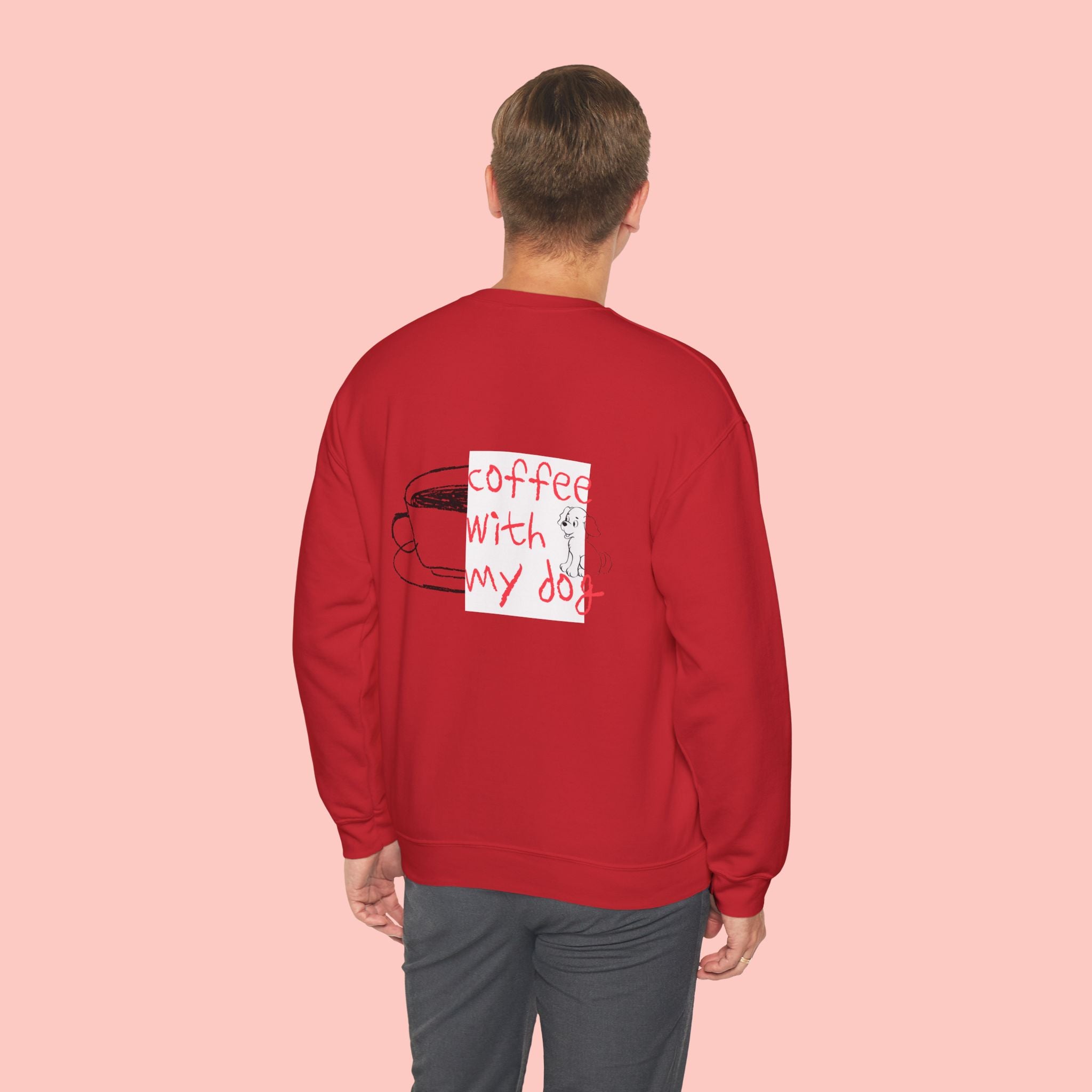 Coffee With My Dog Crewneck Sweatshirt