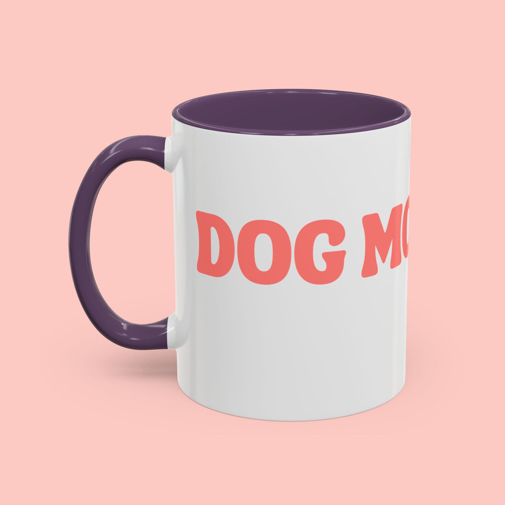 Mom Club Coffee Mug — Cute Paw Print Accent Mug for Dog Moms (11/15 oz)