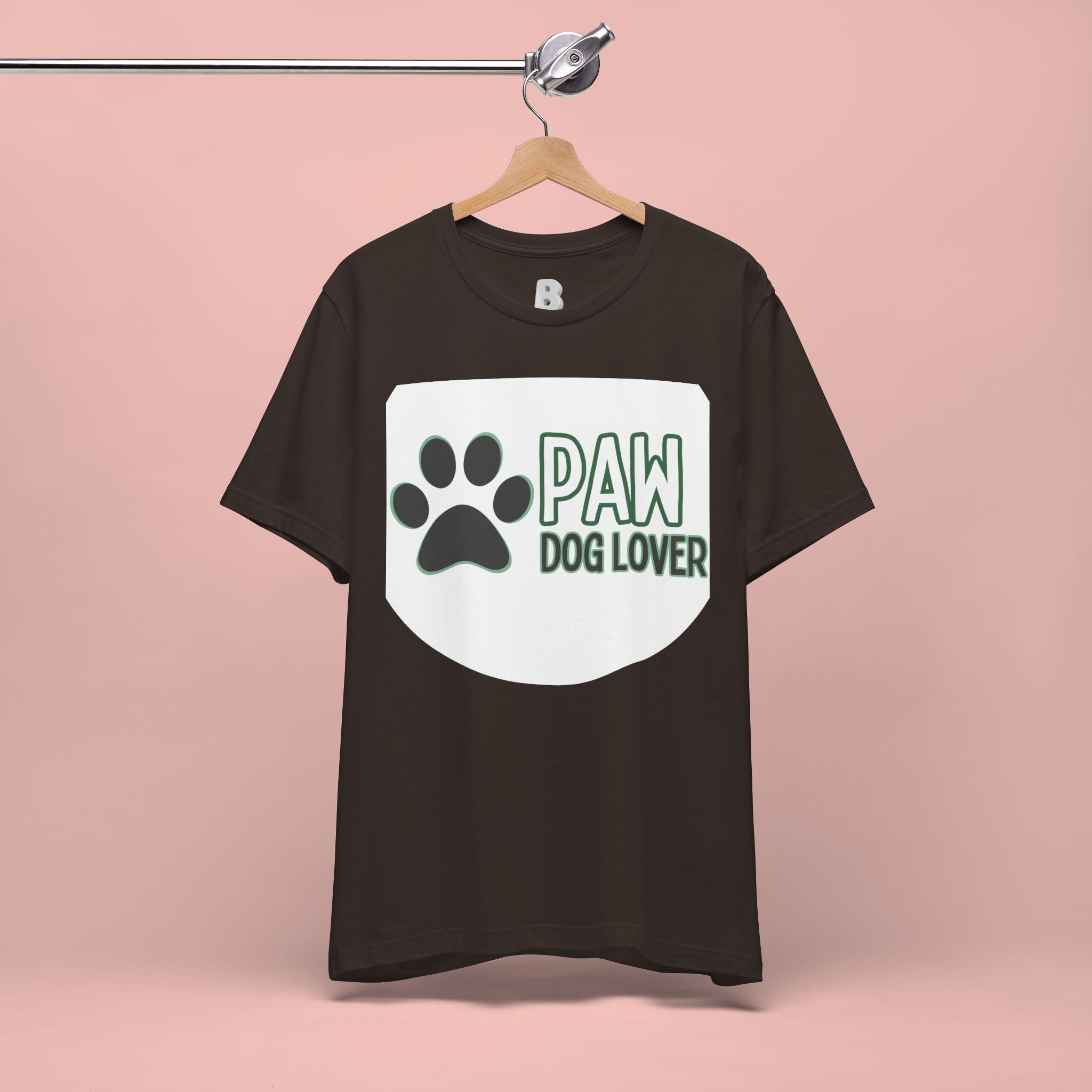 Paw Dog Lover T-Shirt — Cute Paw Print Tee for Dog Owners