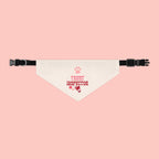 Pet Bandana Collar - "Treat Inspector" Paw Print Dog Bandana for Puppies & Small Dogs