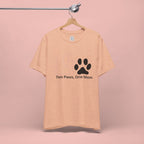 Two Paws, One Mom T-Shirt – Cute Dog Mom Paw Print Tee