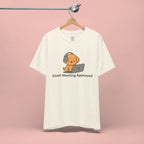 Zoom Meeting Approved Tee — Cute Puppy with Headset Laptop Graphic
