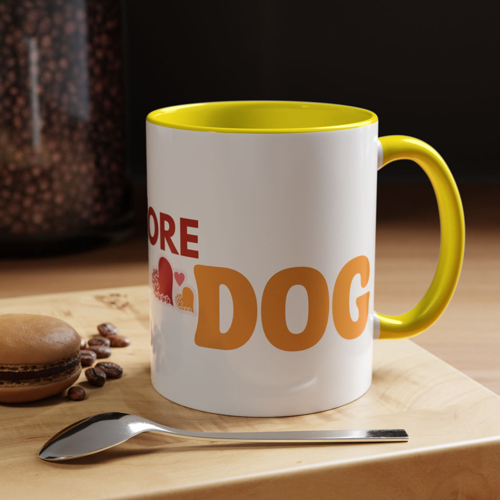 One More Dog Coffee Mug — Cute Dog Lover Accent Mug (11/15oz)