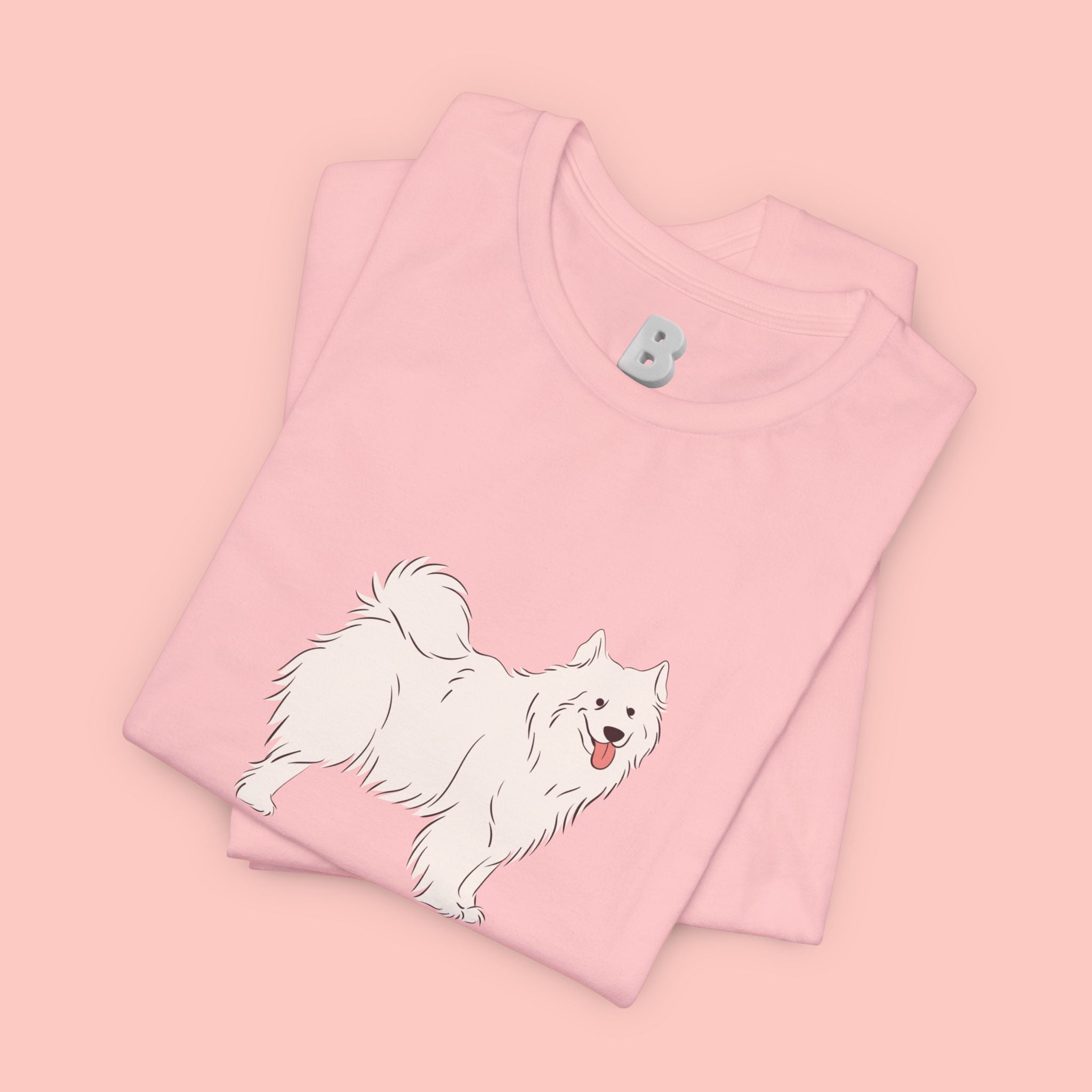 My Cute Paw Samoyed T‑Shirt — Cute Dog Graphic Tee for Pet Lovers