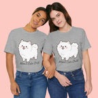 Cute Fluffy Pomeranian Tee — "Mom's Cute Child" Dog T-Shirt