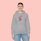 Kiss Your Dog Hoodie — Cute Heart & Dog Graphic Pullover