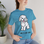 Me & My Dog T-Shirt — Cute Cartoon Puppy Tee for Dog Lovers
