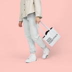 Dog Mom Essentials Canvas Tote — Funny Dog Mom Gift Tote Bag
