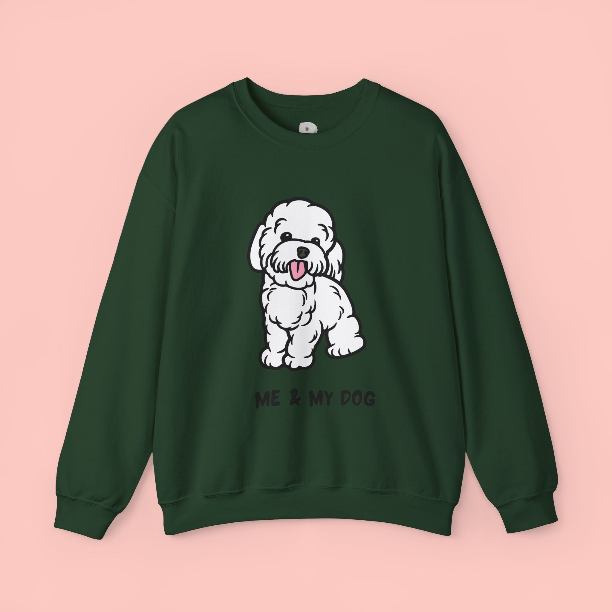 Me & My Dog Cute Doodle Crewneck Sweatshirt