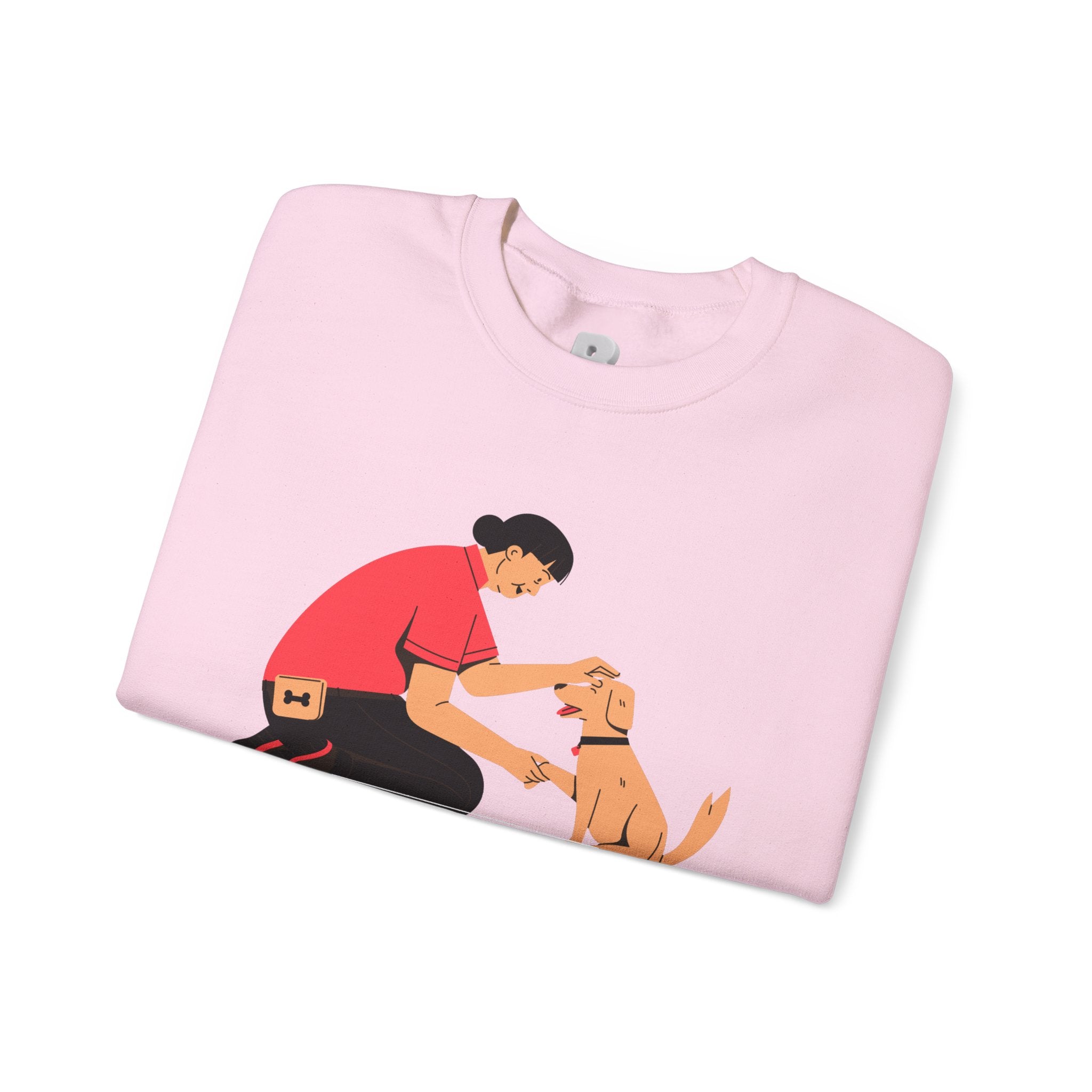 Love Your Dog Crewneck Sweatshirt — Cute Pet Lover Graphic Pullover