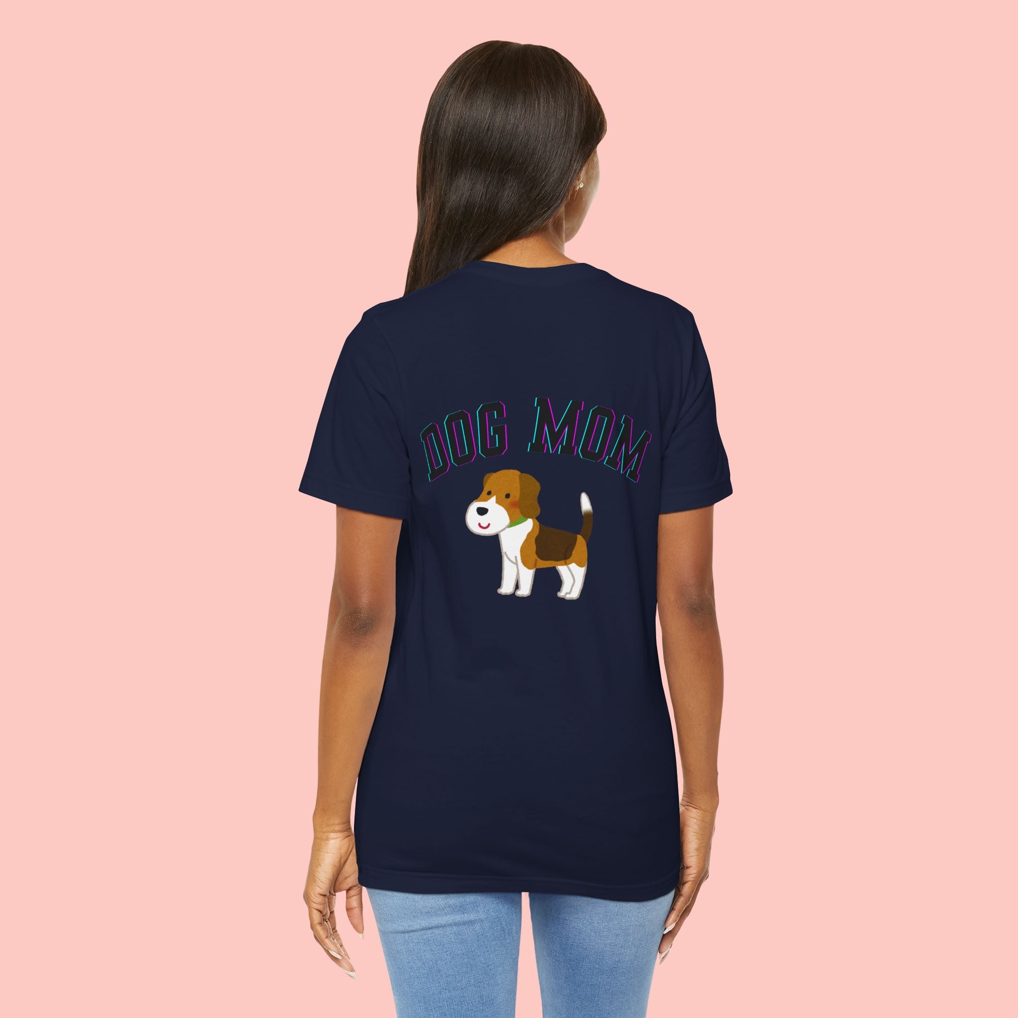 Dog Mom T-Shirt — Cute Beagle Graphic Tee for Dog Lovers