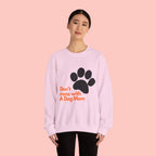 Don't Mess With A Dog Mom Crewneck Sweatshirt