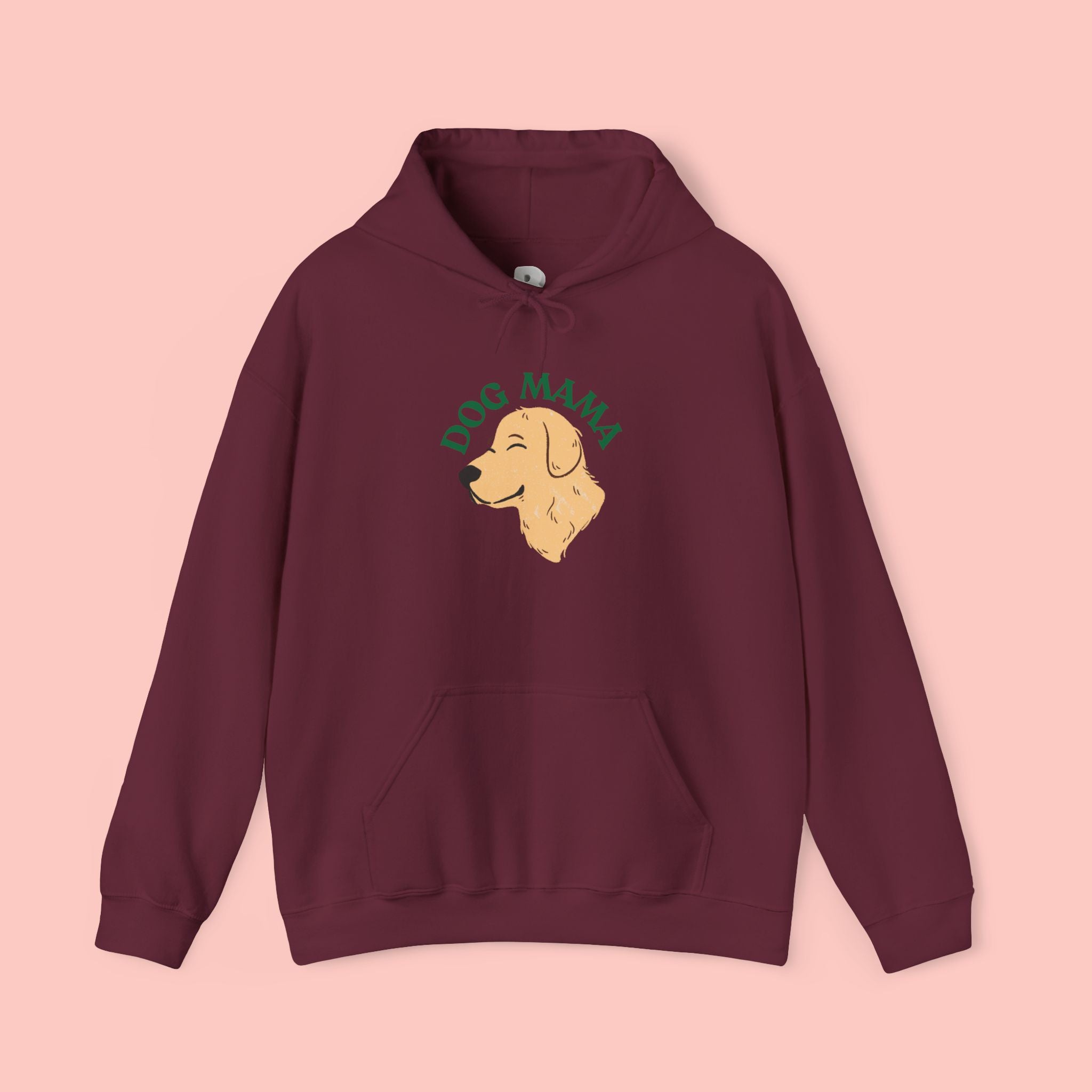 Dog Mama Hoodie — Cute Golden Retriever Dog Mom Sweatshirt