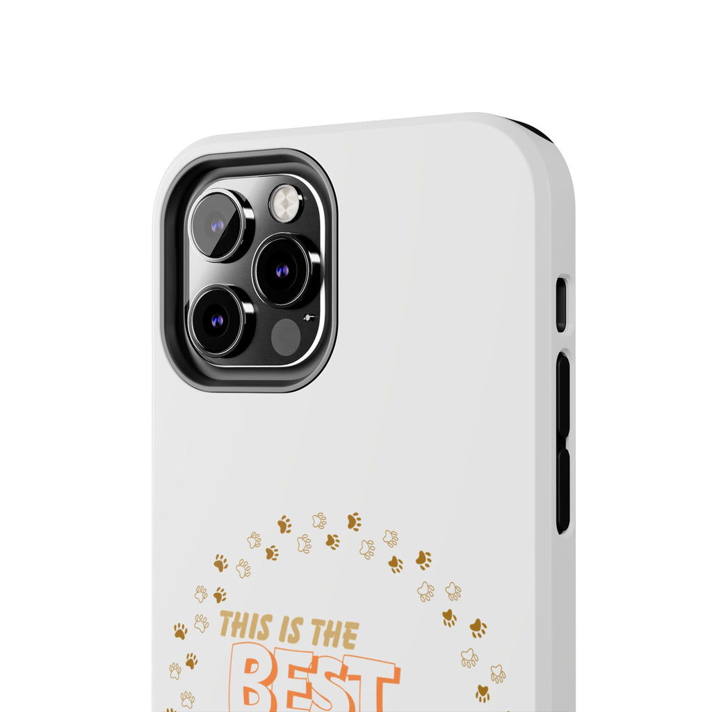 Best Puppy Phone Case — Cute Paw Print Tough Phone Case